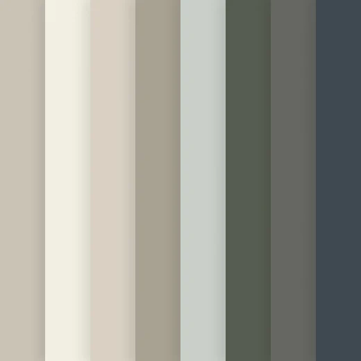 Benjamin Moore Colors to Pair with Revere Pewter HC-172
